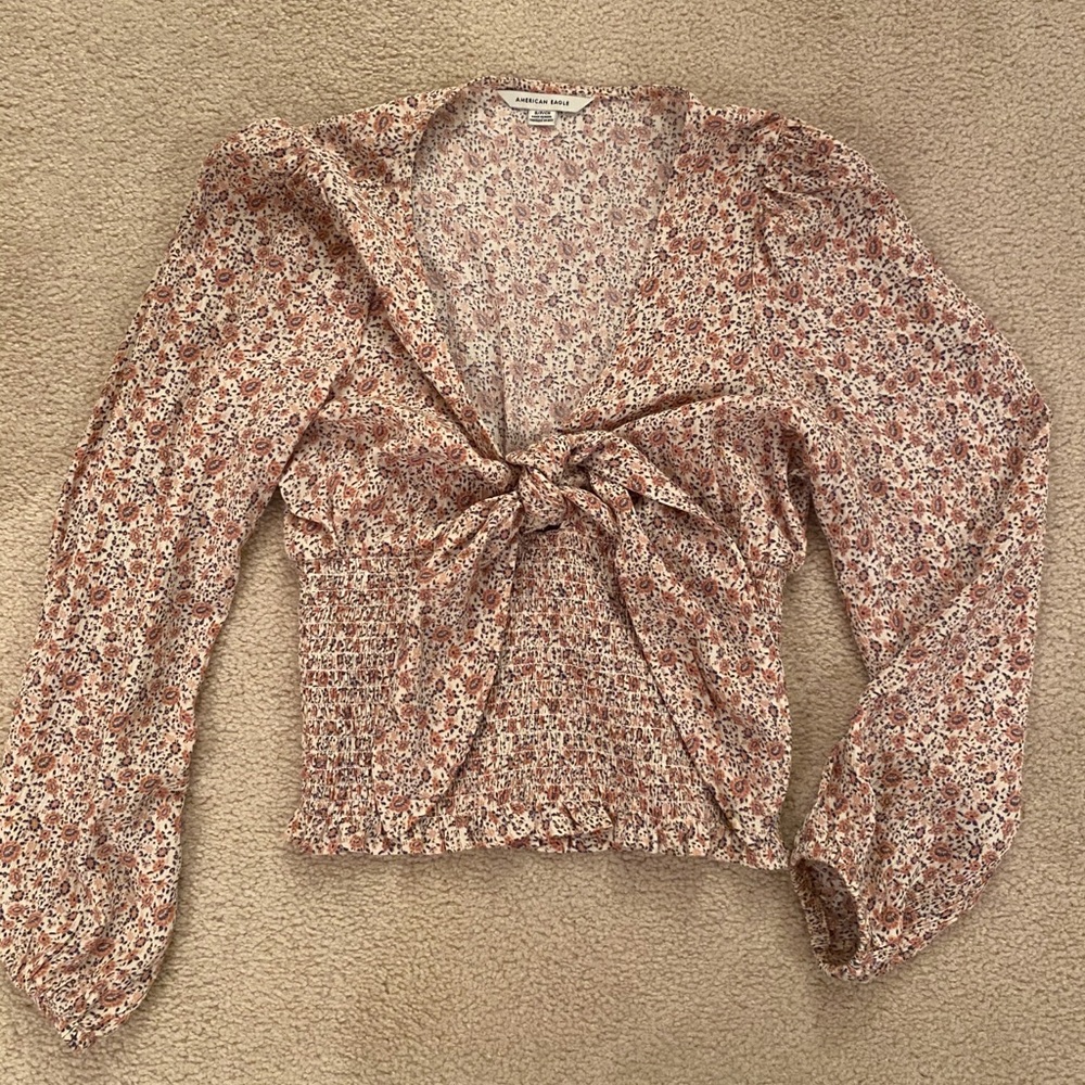 American Eagle tie top